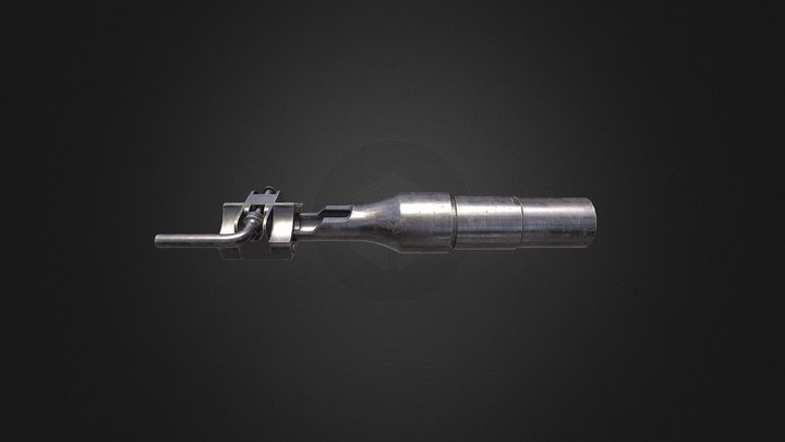 Schiessbecher German rifle grenade launcher WWII 3D Model