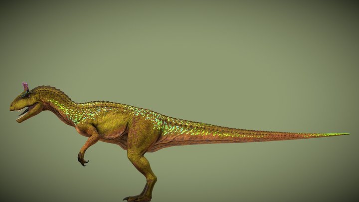 JWE2 Cryolophosaurus – Free 3D Model STL