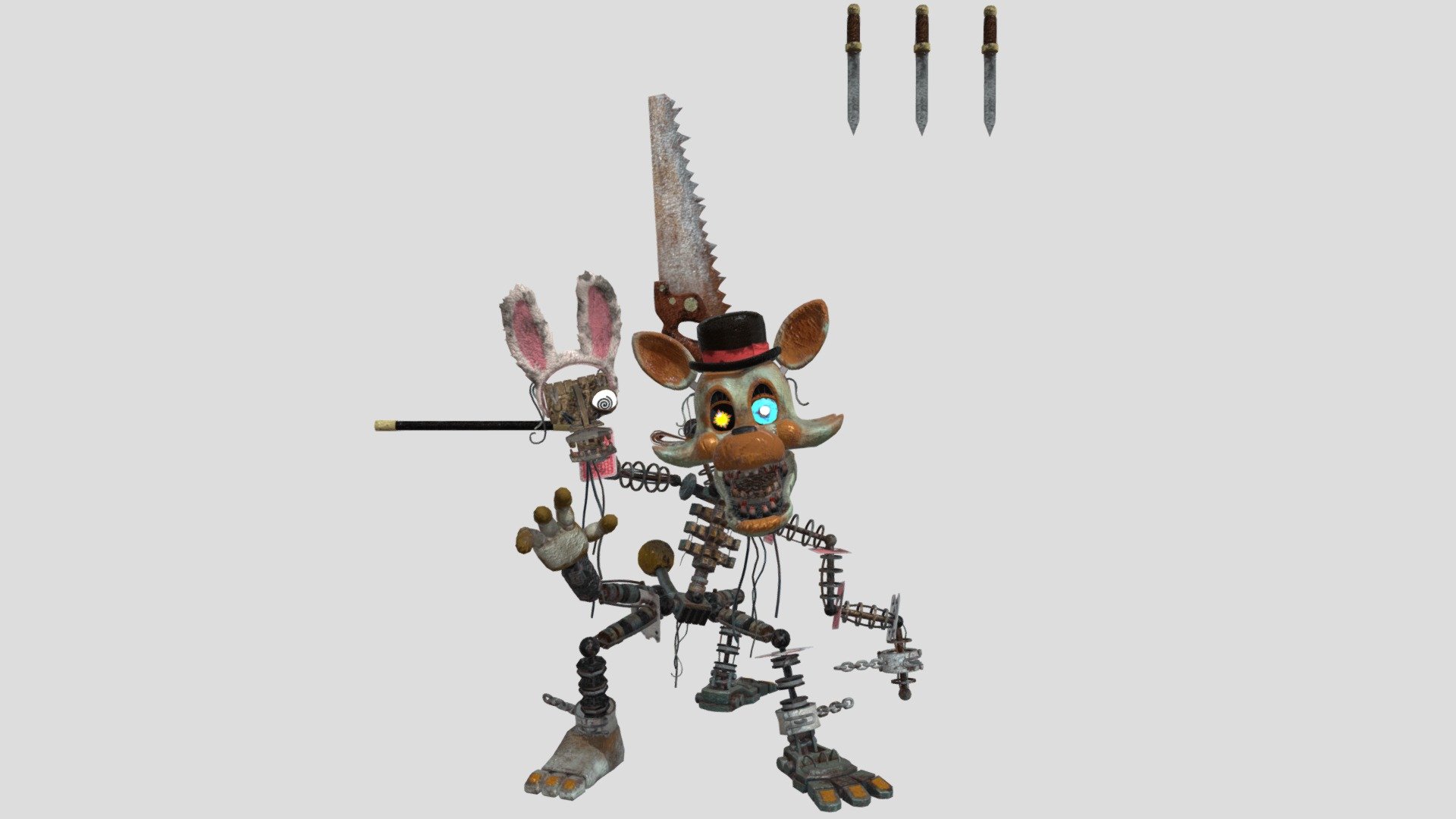 Mangle 3D models - Sketchfab