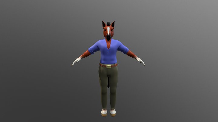 Horsea 3D Model