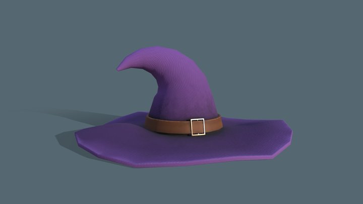 Witchtember - Day 4 "Witch Hat" 3D Model