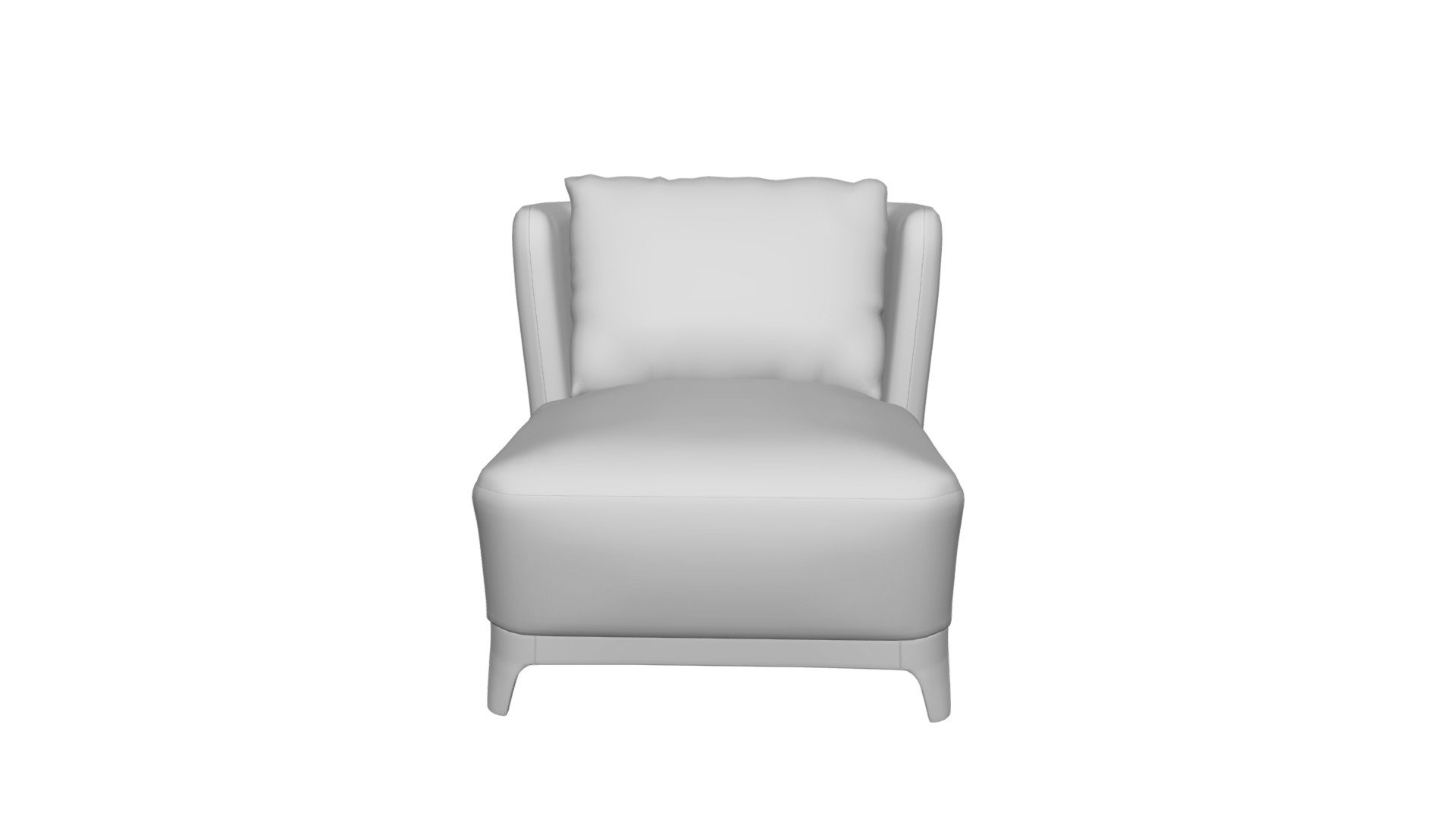 Chair ALMA white. DG-HOME