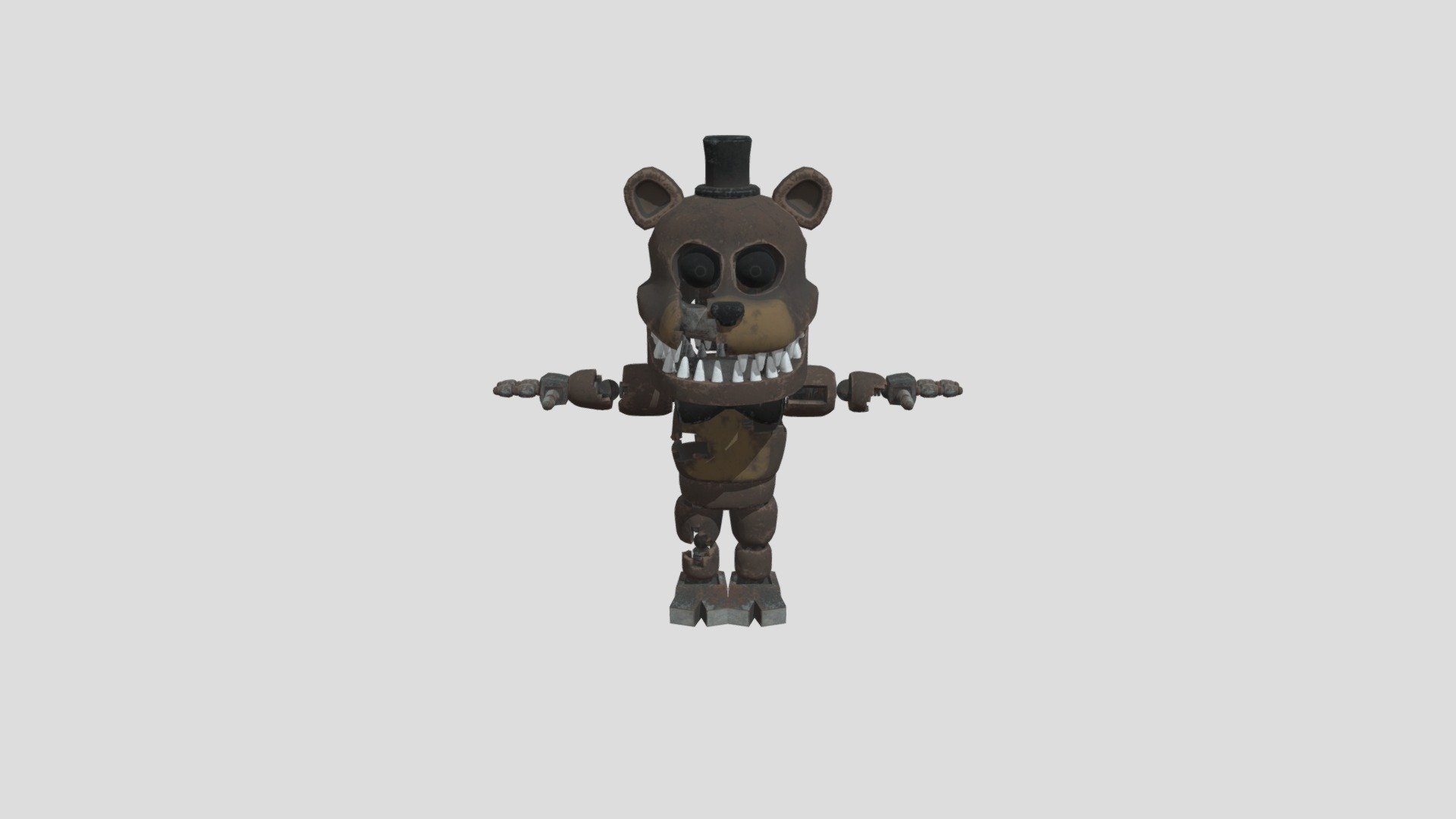 Freddle from Fnaf help wanted - Download Free 3D model by ...