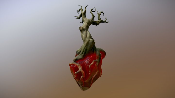 Treasure tree 3D Model