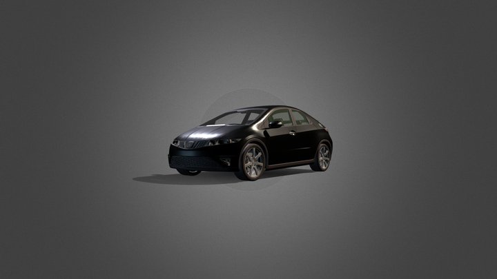 Honda Civic Sport VIII 3D Model