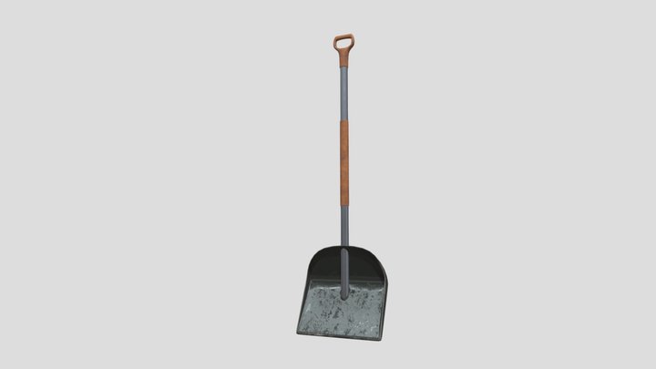 Shovel for snow 3D Model