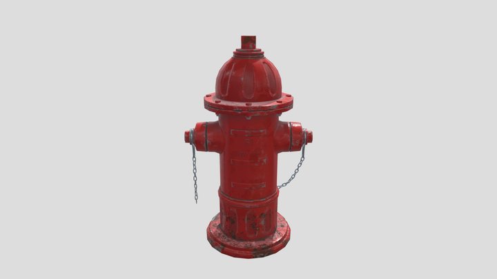 Fire Hydrant 3D Model