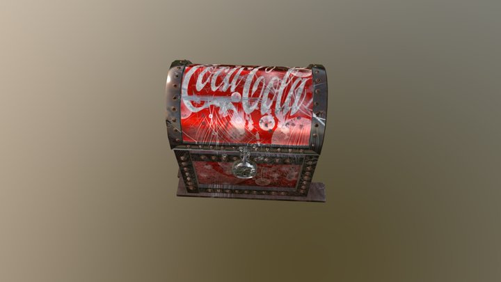 Cola Chest 3D Model