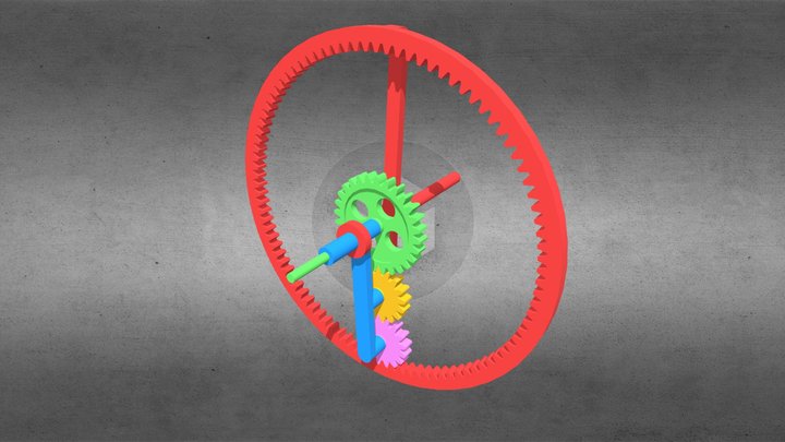 Levai's Epicyclic Planetaries "I" Type – Modello 3D gratuito STL