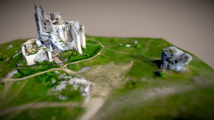 Zamek w Mirowie 2016 3D Model