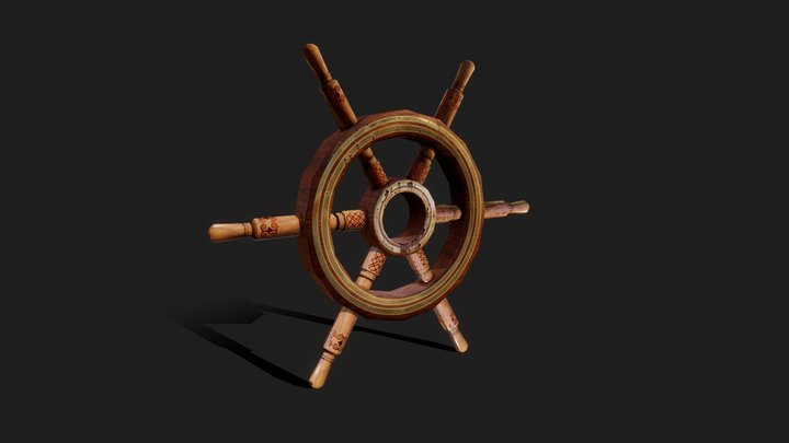 Old Helm 3D Model