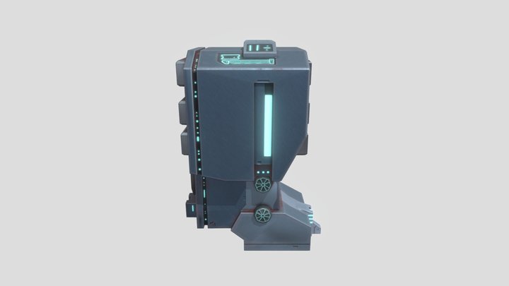 Hard Surface Art Test 3D Model