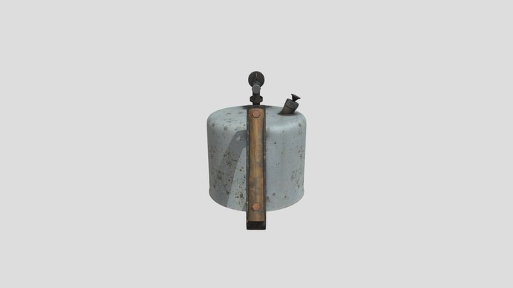 Gasoline blow torch 3D Model
