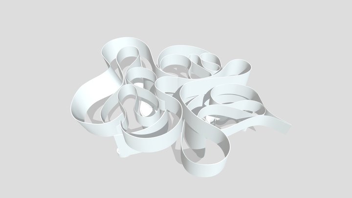 SERPENTINE SUMMER HOUSE 2016 BY BARKOW LEIBINGER 3D Model