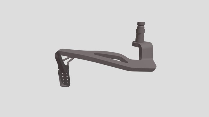 Pedal Moto 3D Model