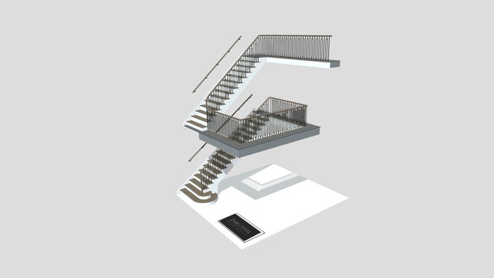 Staircase 17: Northwood 3D Model