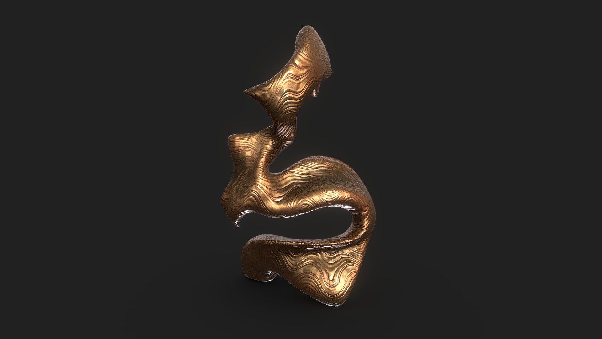 Abstract Form - 3D model by Bandit (@0BNDT) [c3e9cc5] - Sketchfab