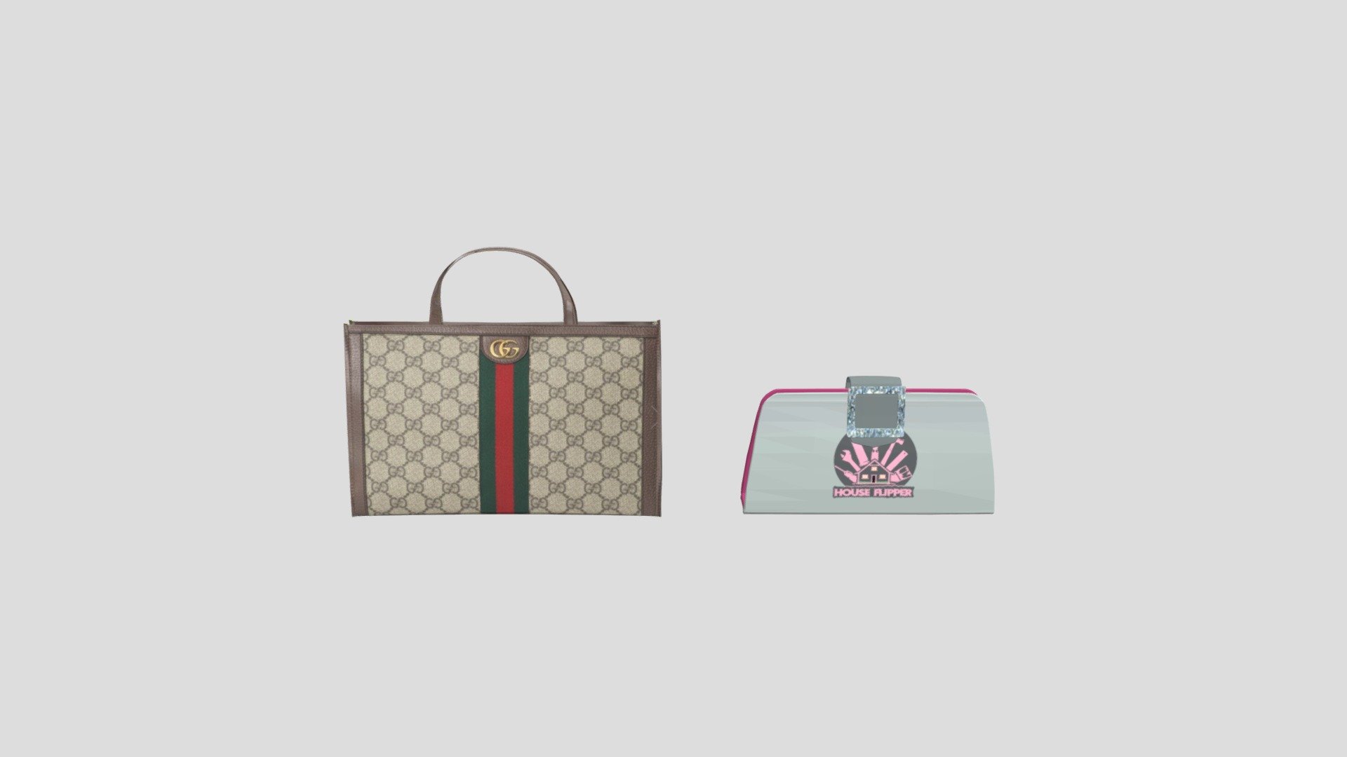 Gucci Purse And House Flipper Clutch