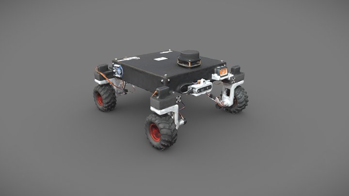 NUS SEDS Omnidirectional Ground Vehicle 3D Model