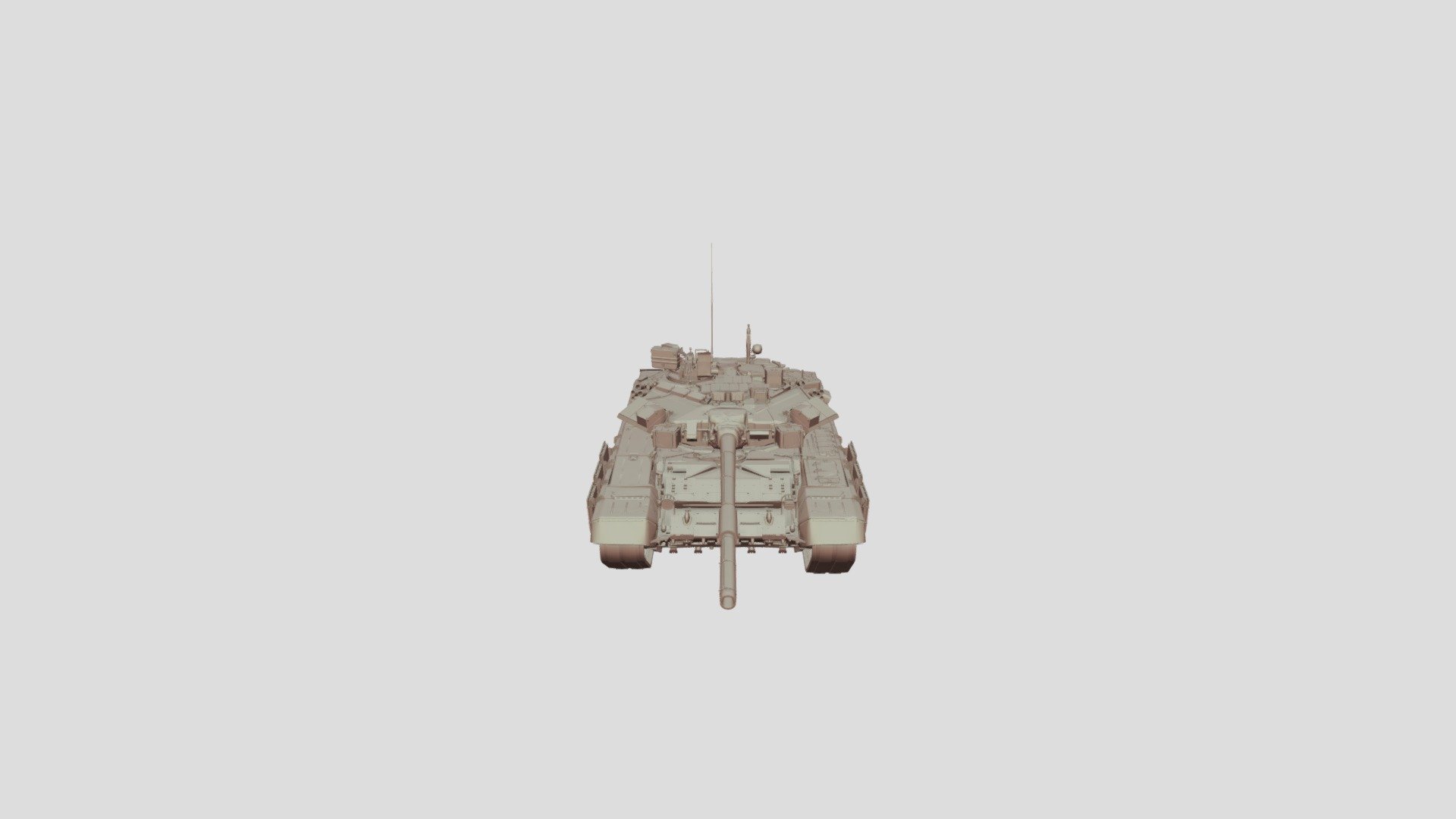 [War Thunder] T-90A | High-Quality model - Download Free 3D model by ...