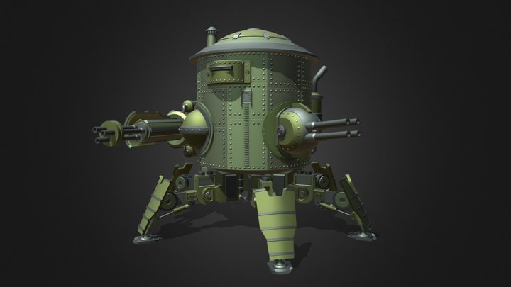 Robot colossus 3D Model