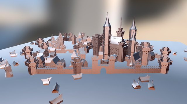 Castletown 3D Model