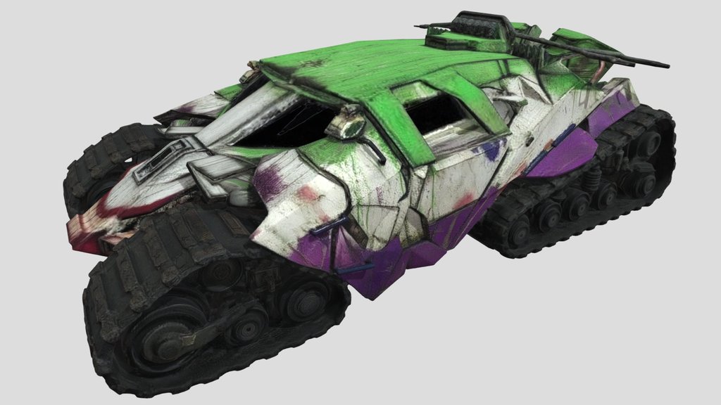 HAHA! Tumbler + Tank Tracks