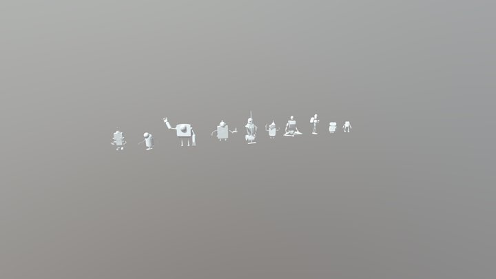Robots 3D Model