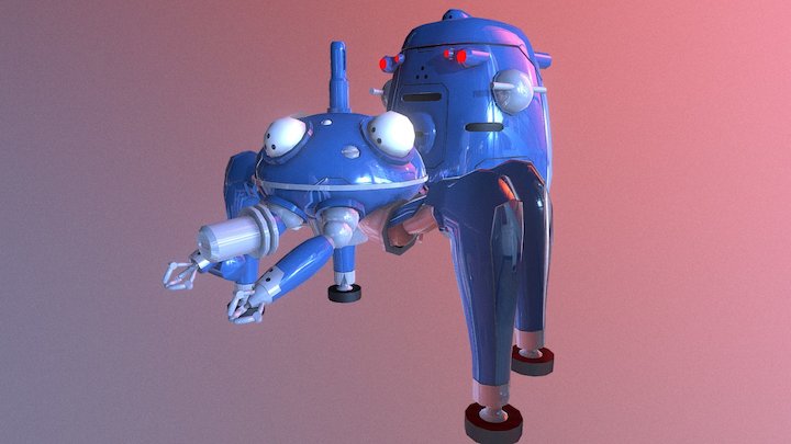Tachikoma 3D Model