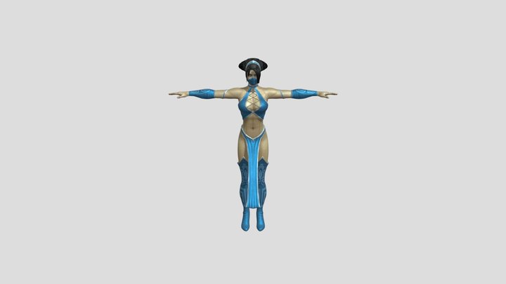 Mk9 kitana 3D Model