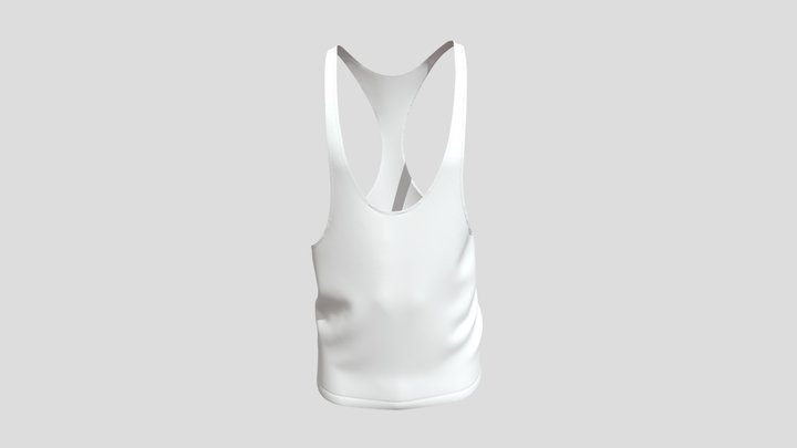 Men's Tank Top 3D Model