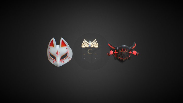 Masks for AR 3D Model