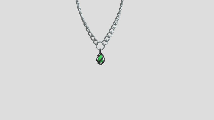 Gemstone Necklace 3D Model