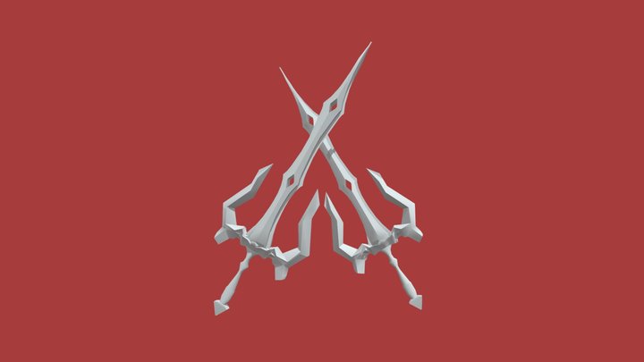 Dual Sais 3D Model
