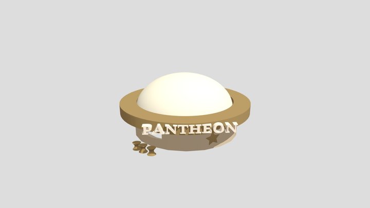 Pantheon - Gruppo 1 3D Model