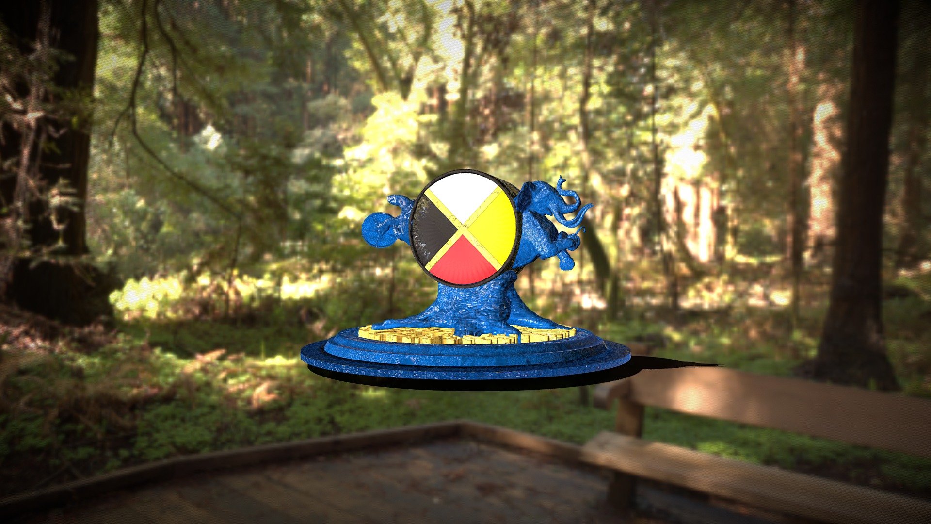 Eternal Drum of Solidarity (Low Res Baked)