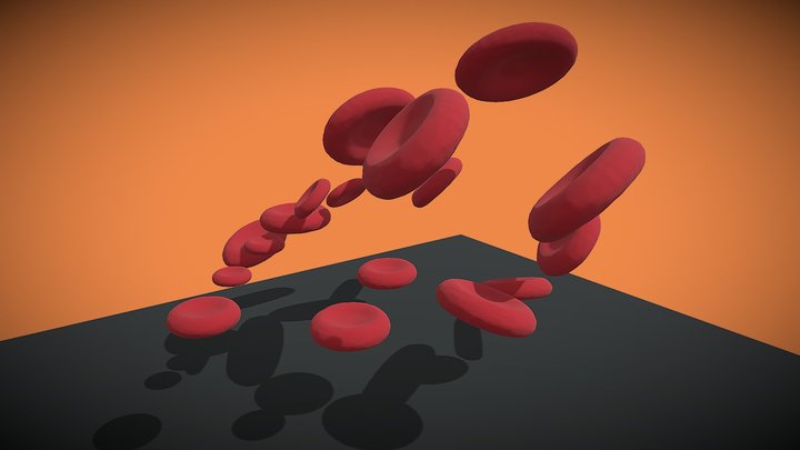 Red Blood Cells – Modello 3D gratuito STL