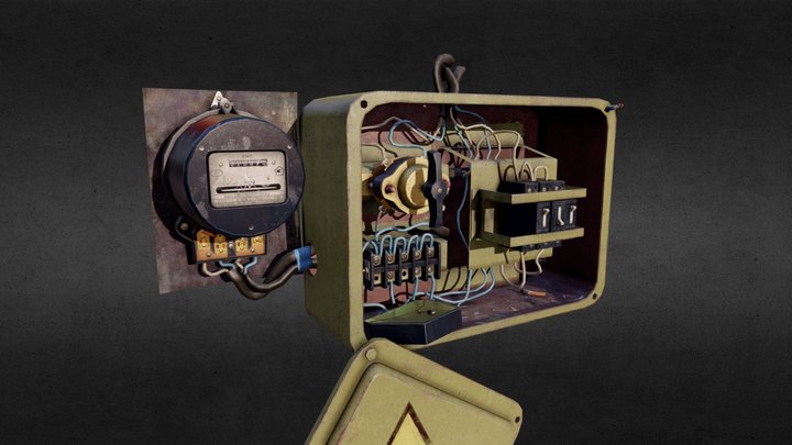 Switchboard USSR 3D Model