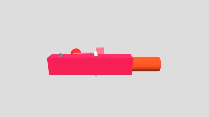 Gun(1) 3D Model