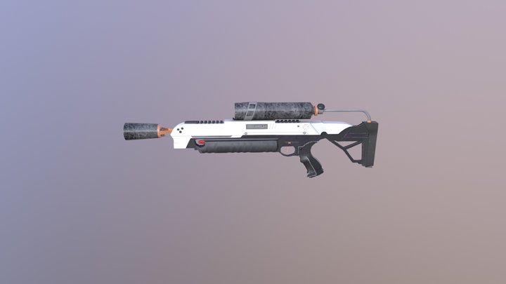 Flamethrower 3D Model