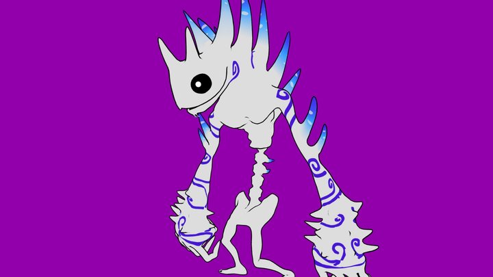 shishilan pasalan, the battle cats 3D Model