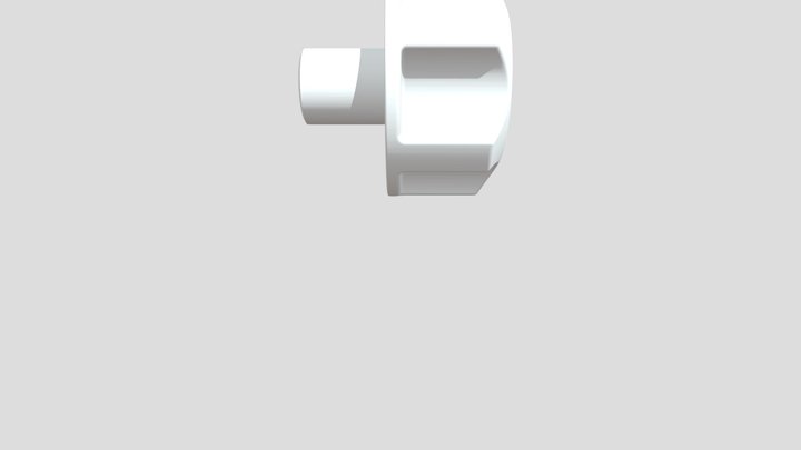 Gaggia Evolution Steam Handle 3D Model