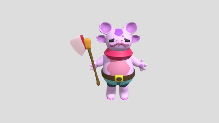 Rodrigo_Personaje 3D Model