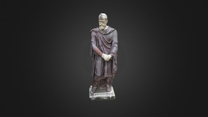 Dacian by the Stairs 3D Model
