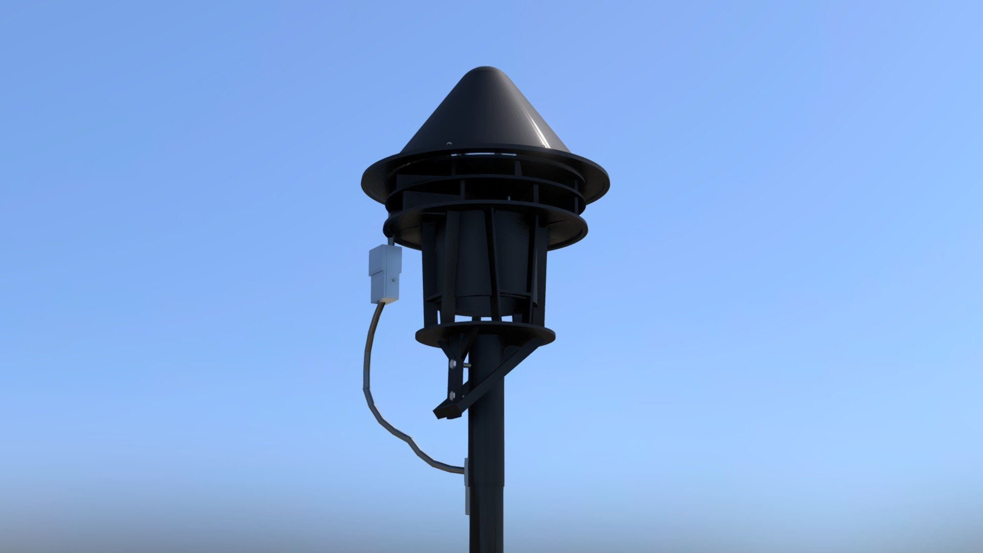Whitebay rooftop siren replacement - Download Free 3D model by Mercuri ...