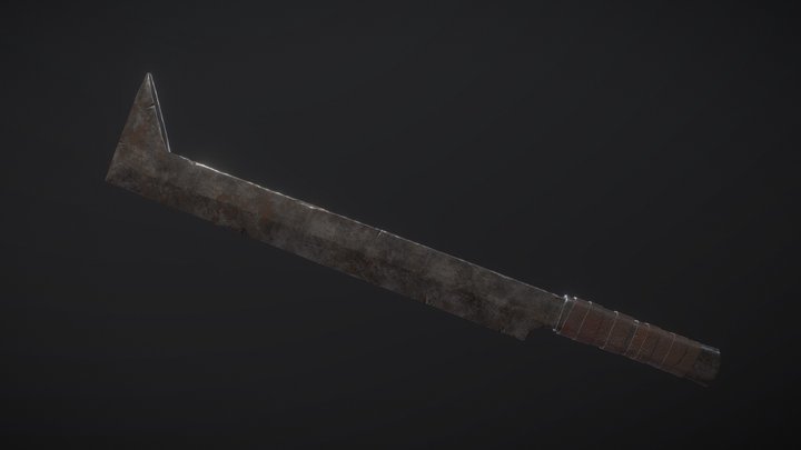Orc Sword 3D Model