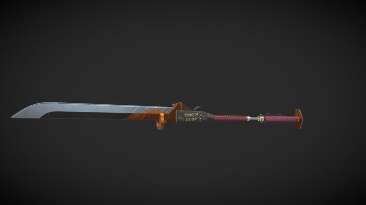Destiny 2 Glaive "The Enigma" 3D Model