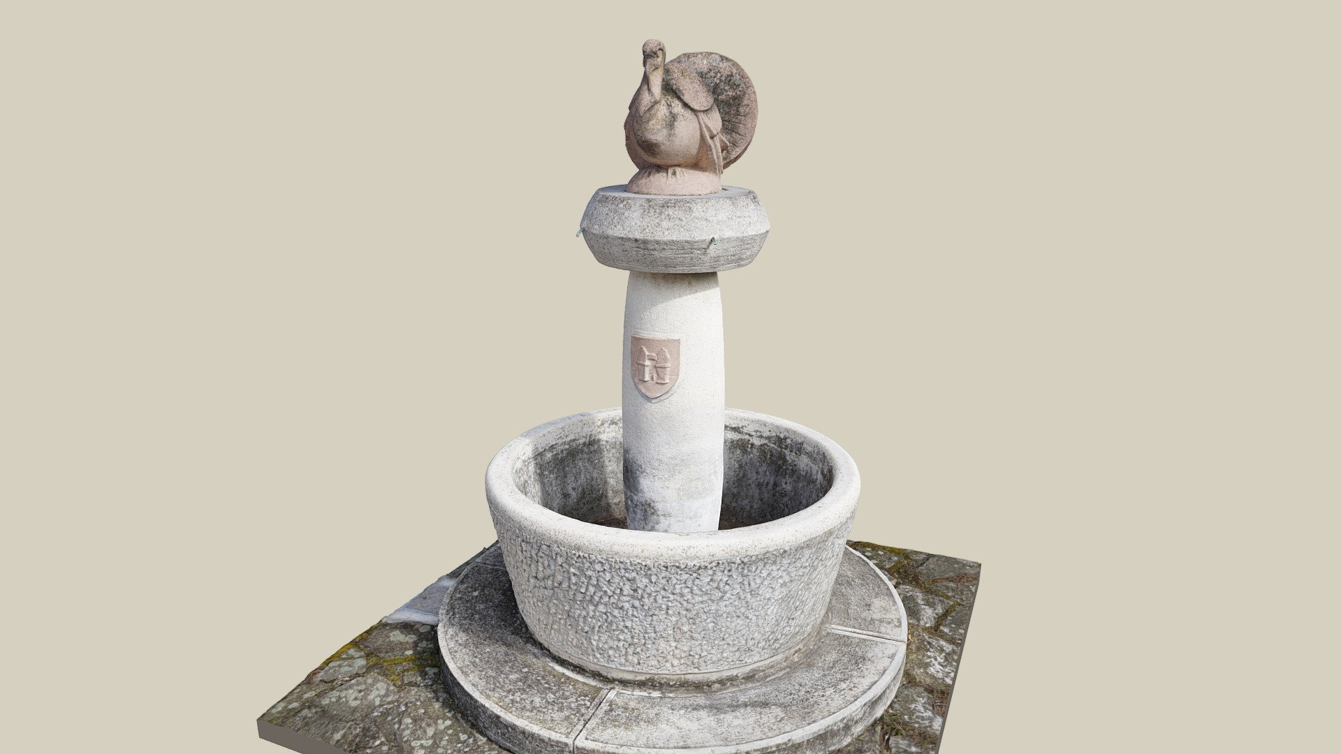 Zierbrunnen — Sketchfab embed 3D viewer