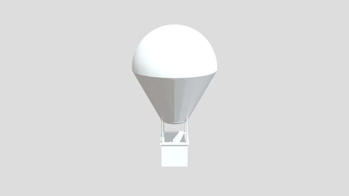 Balão De Ar Quente 3D Model