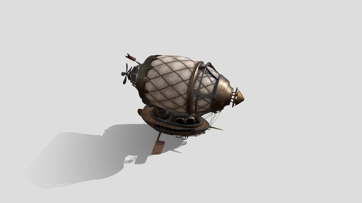 Airship 3D Model